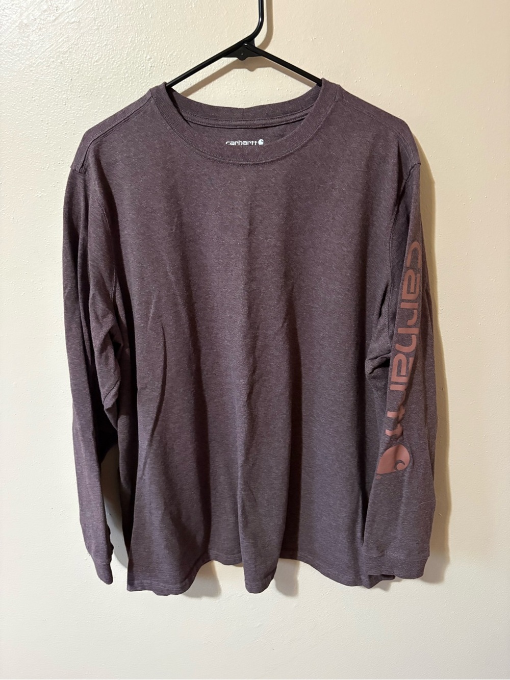 Carhartt Women’s Loose Fit Heavyweight Long Sleeve T-Shirt size 2X